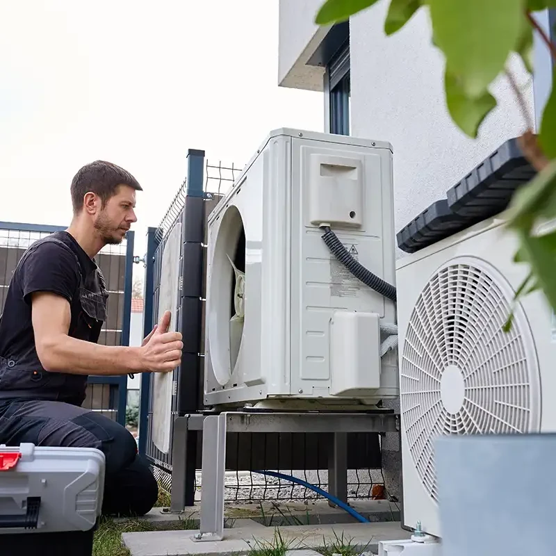 Air source heat pump installation near Shipston-on-Stour